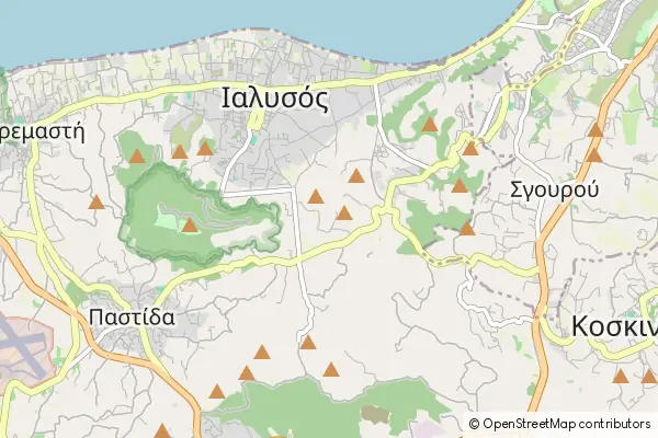 Mapa Ialyssos