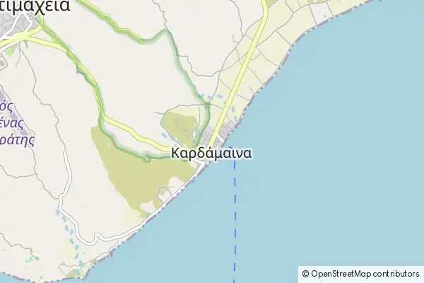 Mapa Kardamena