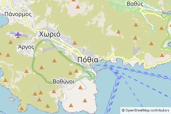 Mapa Kalimnos