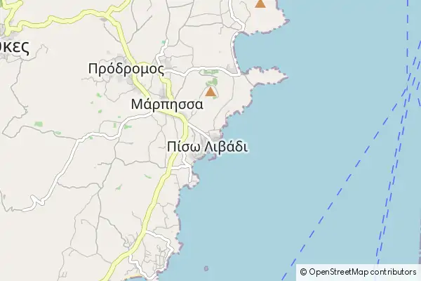 Mapa Piso Livadi