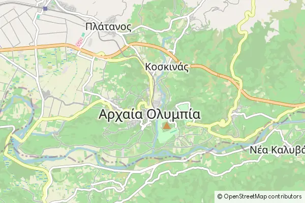 Mapa Olympia