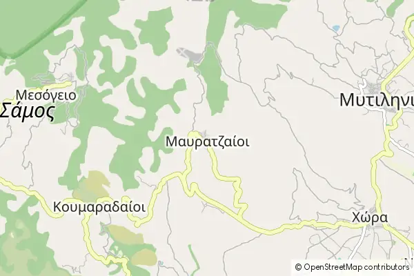 Mapa Mavratzei