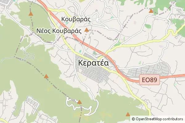 Mapa Keratéa