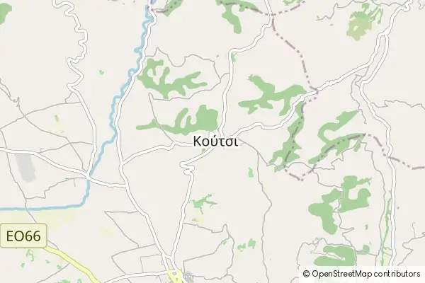 Mapa Koútsi