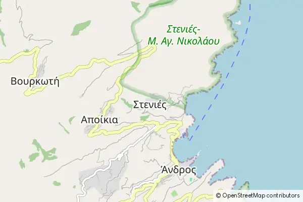 Mapa Steniés