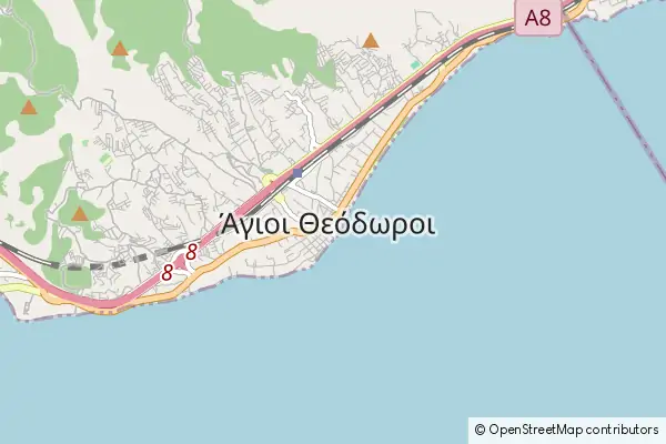 Mapa Ágioi Theódoroi