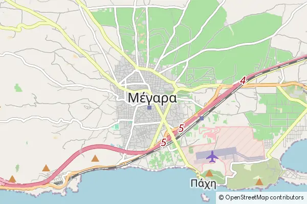 Mapa Megara