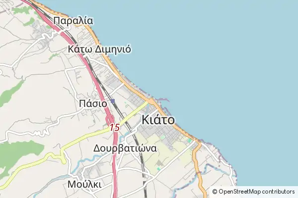 Mapa Kiáto