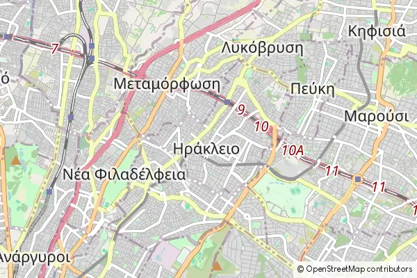 Mapa Iraklio