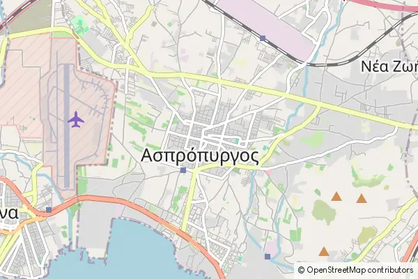 Mapa Aspropirgos