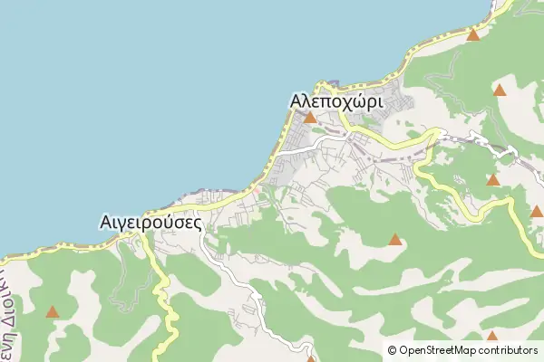 Mapa Kato Alepochori