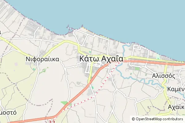 Mapa Káto Achaḯa