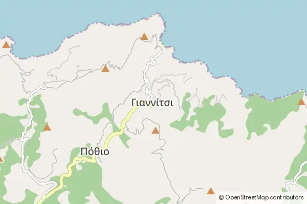Mapa Giannítsi