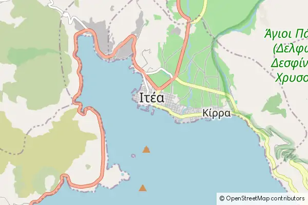 Mapa Itea