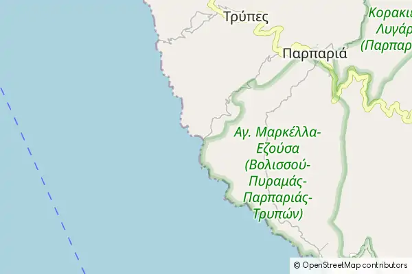 Mapa Ágios Isídoros