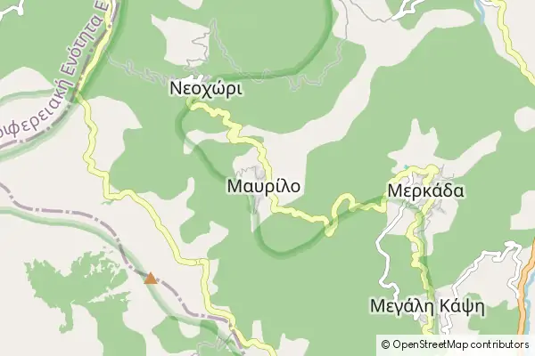 Mapa Mavrilo