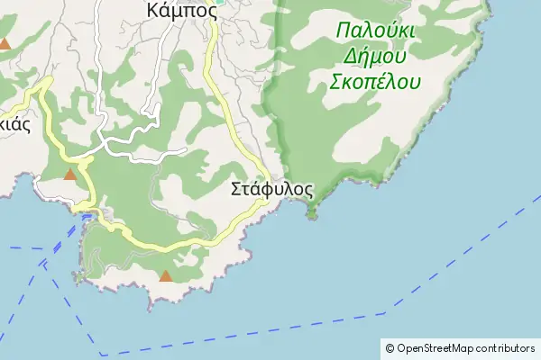 Mapa Stafylos