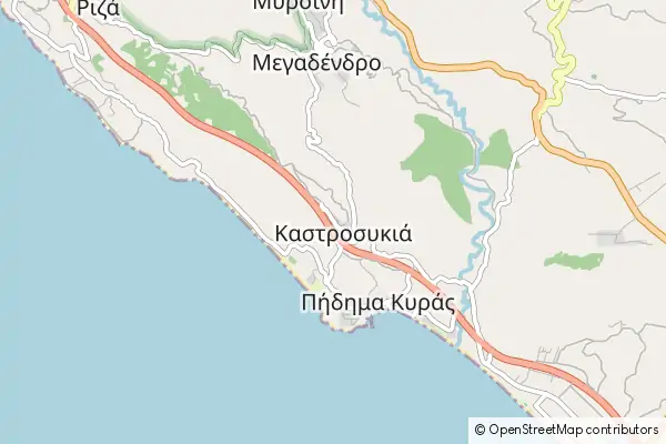 Mapa Kastrosykiá