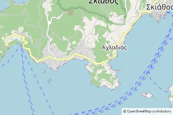 Mapa Kolios