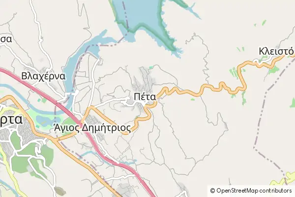 Mapa Péta