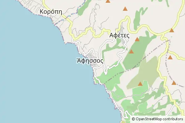 Mapa Afissos