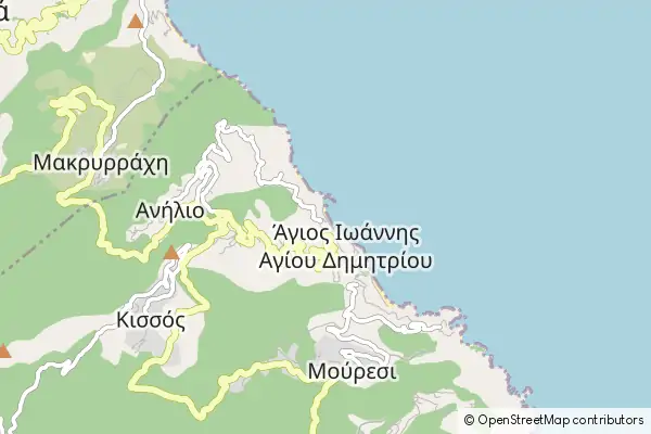 Mapa Agios Ioannis