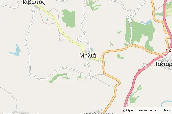 Mapa Milea