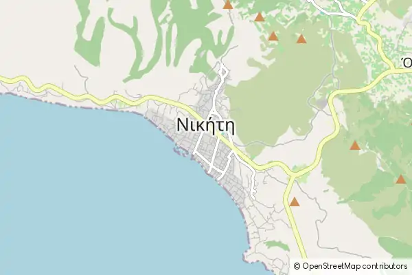 Mapa Nikitis