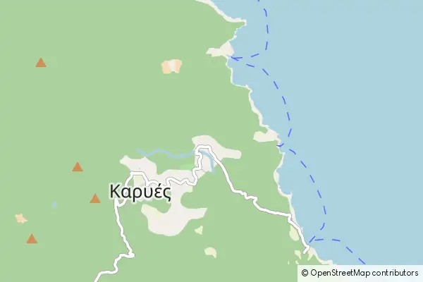 Mapa Kapsala