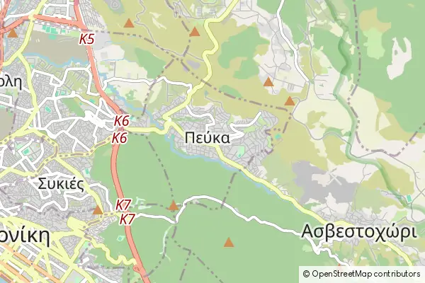 Mapa Péfka