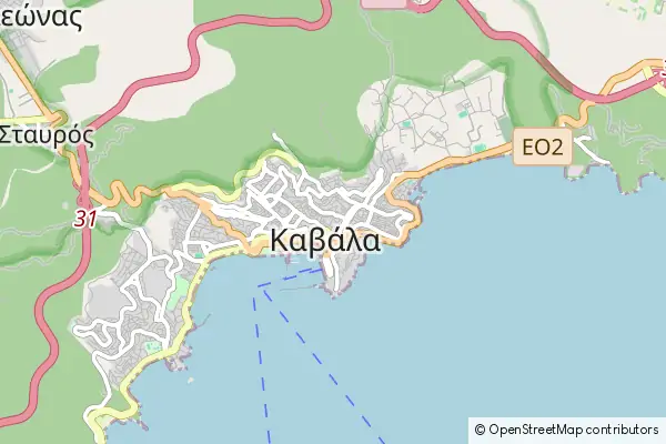 Mapa Kawala