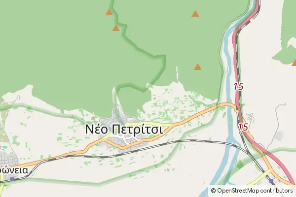 Mapa Neon Petritsion