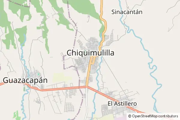 Mapa Chiquimulilla