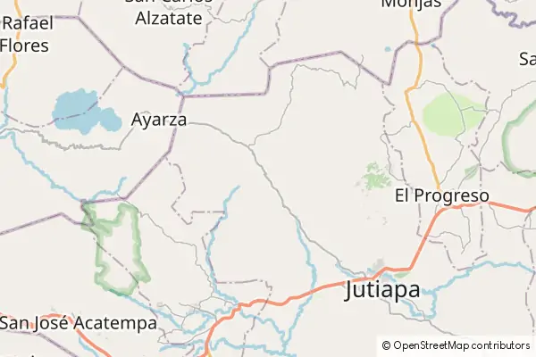 Mapa Jutiapa