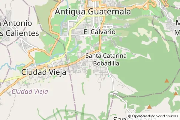 Mapa Antigua