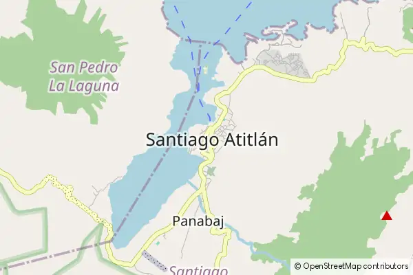 Mapa Santiago Atitlán