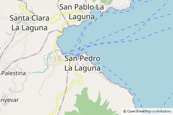 Mapa San Pedro La Laguna