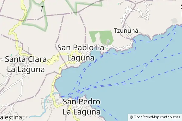 Mapa San Marcos La Laguna