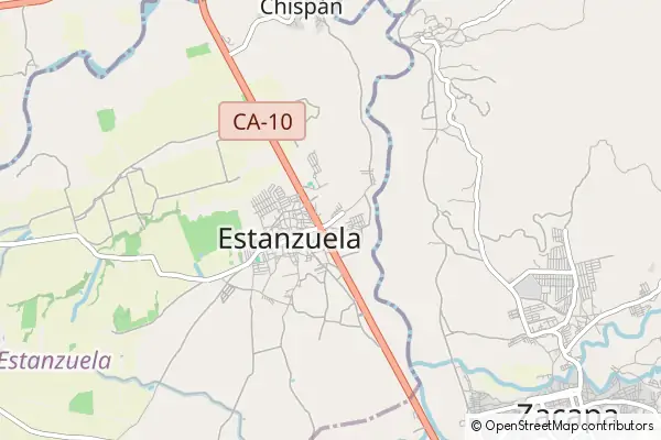 Mapa Estanzuela