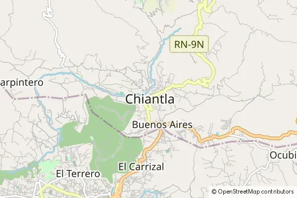 Mapa Chiantla