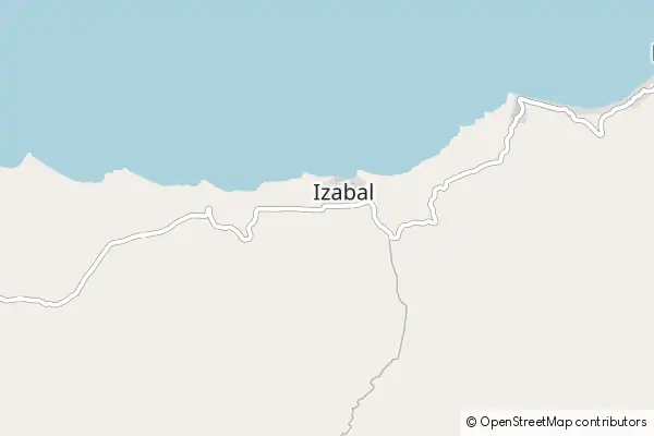 Mapa Izabal