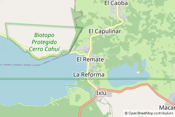 Mapa El Remate