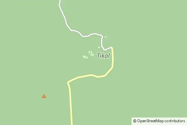 Mapa Park Narodowy Tikal