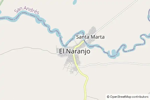 Mapa El Naranjo