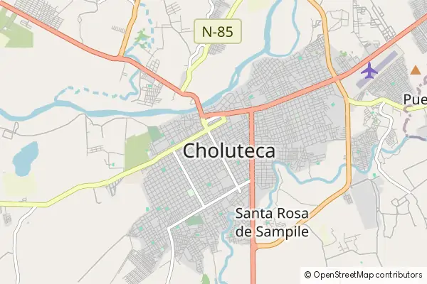 Mapa Choluteca