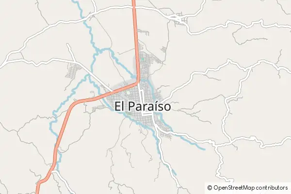 Mapa El Paraíso