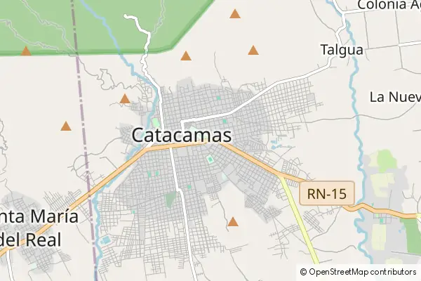 Mapa Catacamas