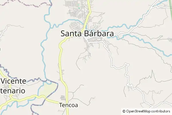 Mapa Santa Bárbara