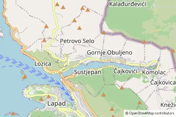 Mapa Mokošica