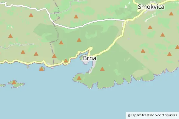 Mapa Brna